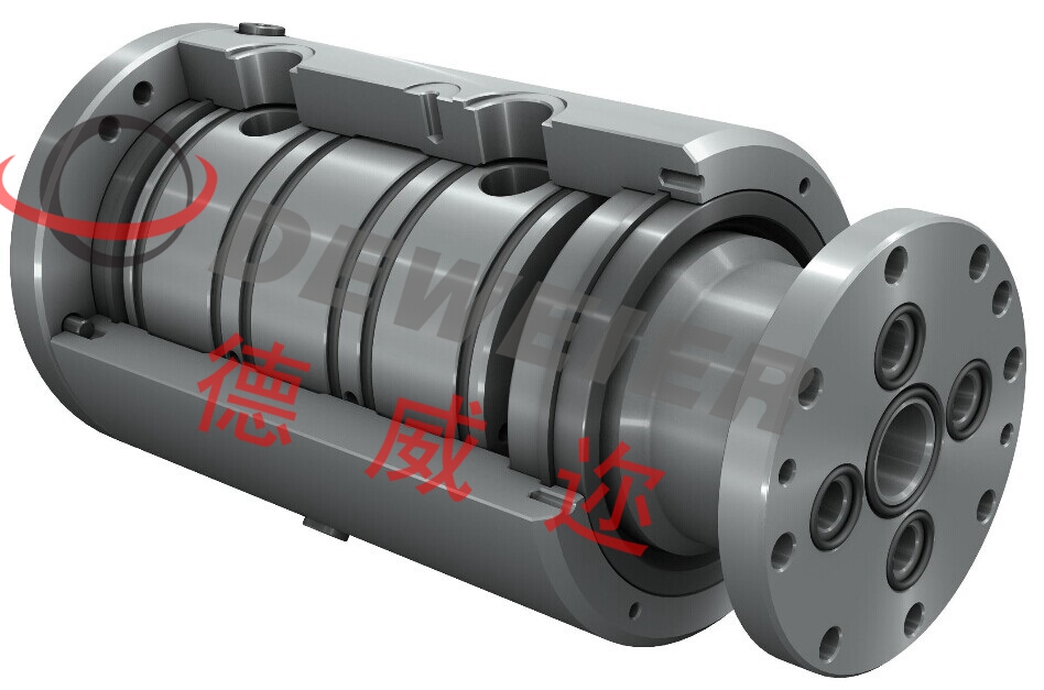 液壓多通路旋轉接頭實拍圖